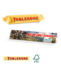 Toblerone publicitaire personnalisé quadrichromie