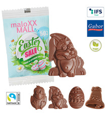 Figurines de Pâques en chocolat personnalisées Gubor