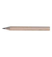 Crayon de papier personnalisable en bois sans vernis 8.7 cm