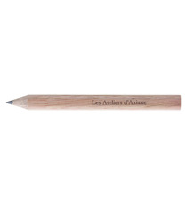 Crayon de papier personnalisable en bois sans vernis 8.7 cm