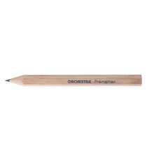 Crayon de papier personnalisable en bois sans vernis 8.7 cm