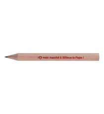 Crayon de papier publicitaire Eco vernis incolore 8.7 cm