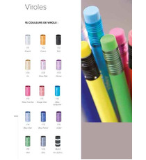 Crayon de papier publicitaire Eco vernis incolore 8.7 cm