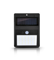 Lampe solaire publicitaire 30 LED avec détecteur de mouvement