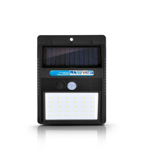 Lampe solaire publicitaire 30 LED avec détecteur de mouvement