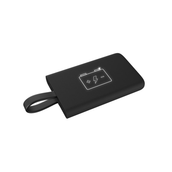 Powerbank publicitaire logo lumineux SCX Design all-in-one