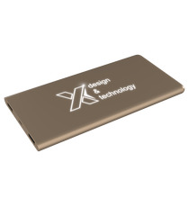 Powerbank publicitaire logo lumineux SCX Design Slim