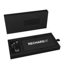 Powerbank publicitaire logo lumineux SCX Design Slim