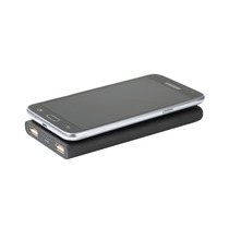 Powerbank publicitaire logo lumineux 5000 mAh SCX Design Slim Wireless