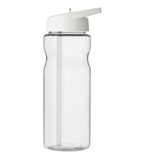 Bouteille publicitaire de sport H2O Base® 650 ml à clapet goulot Made in Europe Bouteille publicitaire de sport H2O Base® 650 ml à clapet goulot Made in Europe