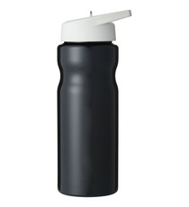 Bouteille publicitaire de sport H2O Base® 650 ml à clapet goulot Made in Europe Bouteille publicitaire de sport H2O Base® 650 ml à clapet goulot Made in Europe