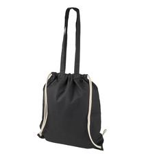 Sac publicitaire coton Eliza Express 240 g/m² avec cordon de serrage