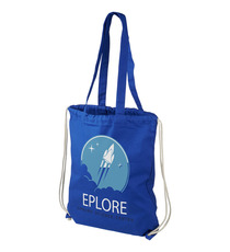 Sac publicitaire coton Eliza Express 240 g/m² avec cordon de serrage