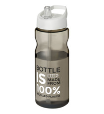 Bouteille de sport H2O Eco 650 ml avec couvercle à bec verseur publicitaire