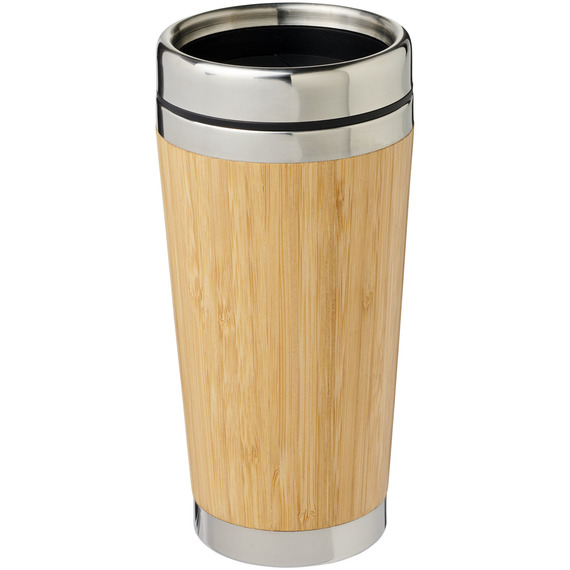 Gobelet publicitaire 450 ml avec extérieur en bambou Bambus
