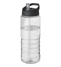 Bouteille publicitaire de sport H2O Treble 750 ml avec couvercle à bec verseur