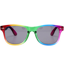 Lunettes publicitaires de soleil arc-en-ciel Sun Ray