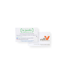 Carte publicitaire de visite à planter-55x85 mm - 200 gram