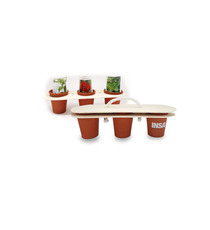 Kit publicitaire de plantation Trio céramique / bois