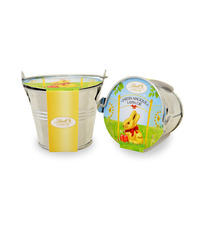 Kit publicitaire de semis - mini pot zinc 8 cm