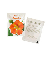 Sachet publicitaire de graines 60x80 mm standard - 14 modèles