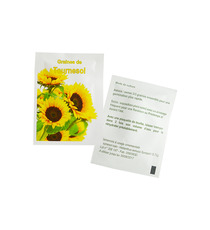 Sachet publicitaire de graines 60x80 mm standard - 14 modèles