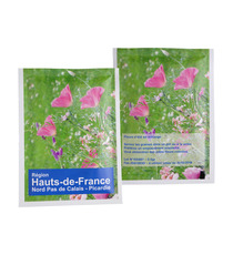 Sachet publicitaire de graines 82x110 mm 1 coul