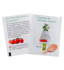 Sachet publicitaire de graines 60x80 mm 1 coul