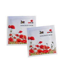 Sachet publicitaire de graines 55x55 mm 1 coul