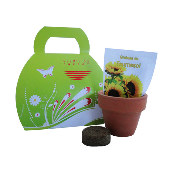 Mallette publicitaire Kit de plantation