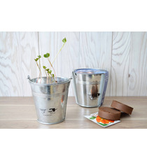 Kit publicitaire de semis - pot zinc 10 cm