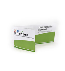 Carte publicitaire  avec sachet de Thé