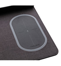 Tapis de souris publicitaire Air avec chargeur à induction 5W