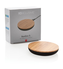 Chargeur à induction 5W Bamboo X publicitaire Chargeur à induction 5W Bamboo X publicitaire
