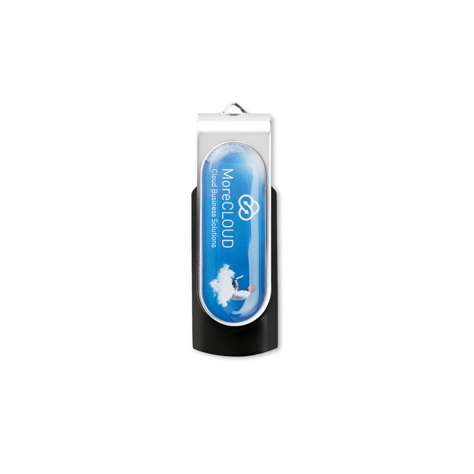 Clé USB publicitaire rotative Expert doming