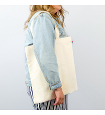 Sac en coton personnalisable fabriqué en France longues anses 150g