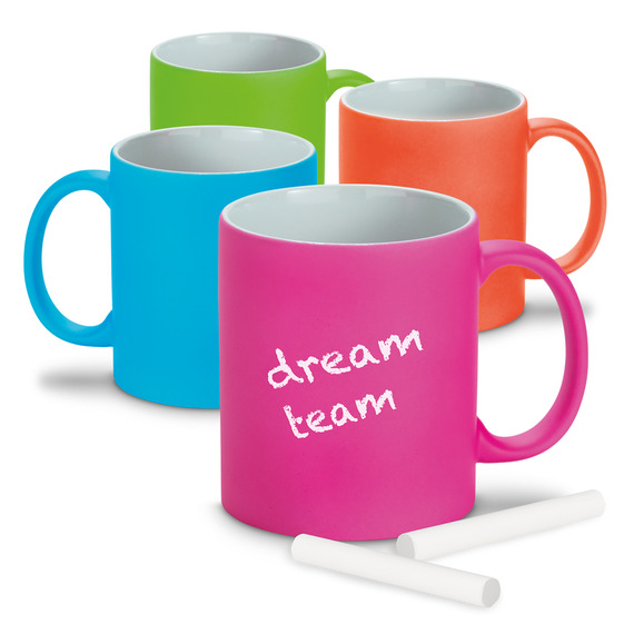 Mug ardoise couleur publicitaire personnalisé express Lynch