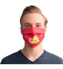 Masque personnalisé express en tissu Sublimation