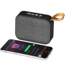 Enceinte Bluetooth® personnalisée en tissu Fashion