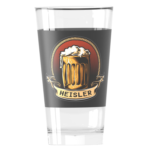 Verre à bière personnalisé en Verre shaker 58 cl Verre à bière personnalisé en Verre shaker 58 cl
