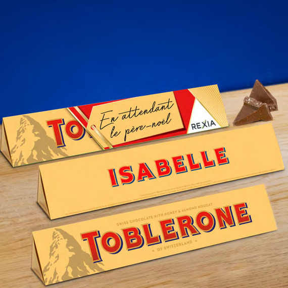 Toblerone publicitaire personnalisable 360g