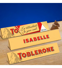 Toblerone publicitaire personnalisé 100g