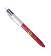 Stylo 4 couleurs publicitaire BIC® Glacé