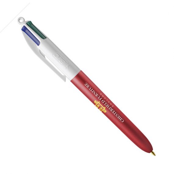 Stylo 4 couleurs publicitaire BIC® Glacé