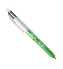 Stylo 4 couleurs publicitaire BIC® Glacé