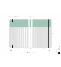 Carnet personnalisé A5 Graph