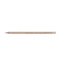 Crayon de papier personnalisable Rond Eco sans vernis 17.6 cm