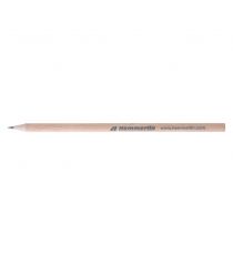 Crayon de papier personnalisable Rond Eco sans vernis 17.6 cm