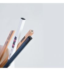 Crayon de papier personnalisable Carré vernis pantone