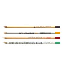 Crayon de papier en bois publicitaire rond vernis pantone 17.6 cm France